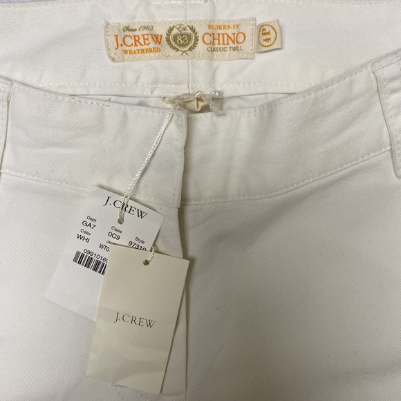 NWT: j crew broken-in chinos classic twill pants - Picture 8 of 10